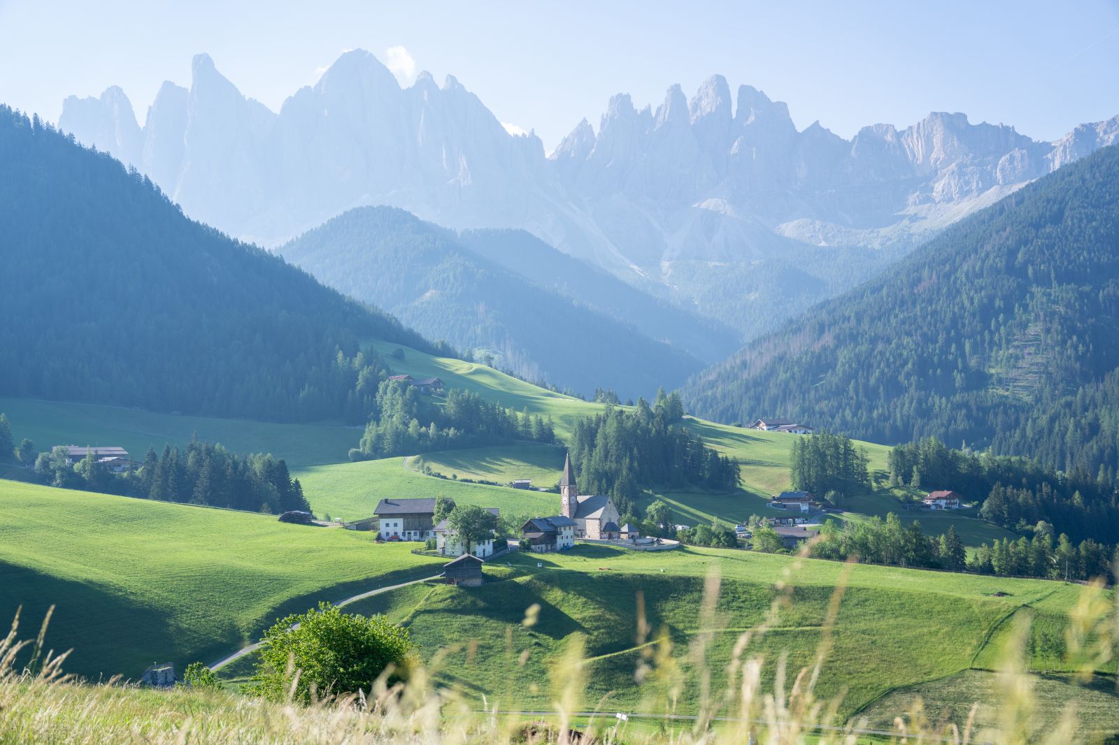 Santa Maddalena and Odle ridges
