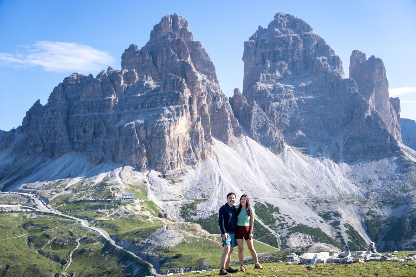 Tre Cime from Cadini di Misurina viewpoint